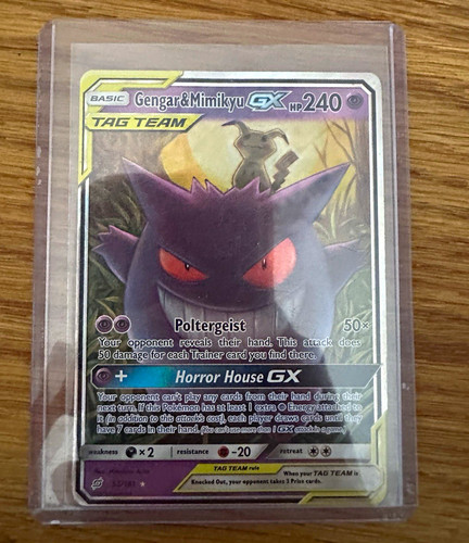 Pokémon tcg gengar mimikyu - tcg,