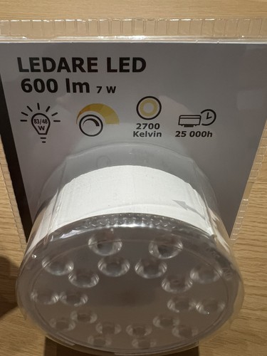 Ikea ledare gx53 led bulb - ikea,