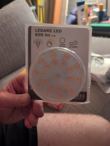 Ikea ledare gx53 - gx53, led