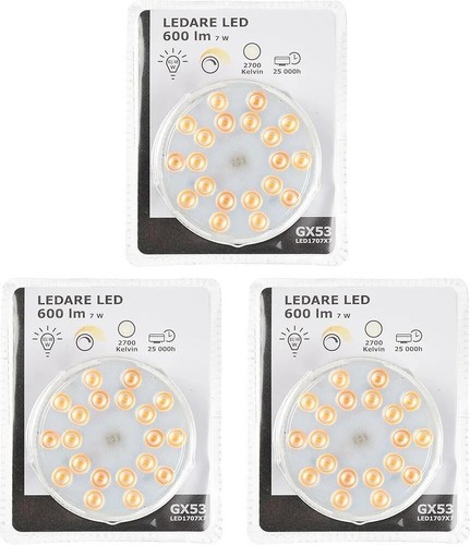 Ikea ledare gx53 - ikea, led