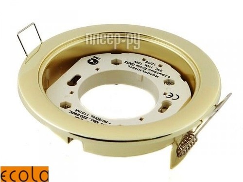 Ecola gx53 recessed gold steel - ecola,