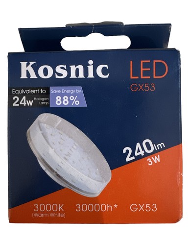 Kosnic kled03dsk gx53 - kled03dsk/gx53-w30, 3w