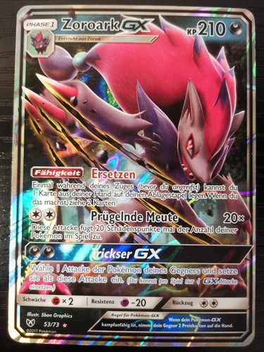 Zoroark 73 shining - gx,