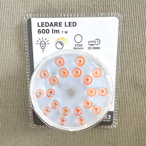 Ikea ledare gx53 led - gx53, 7w